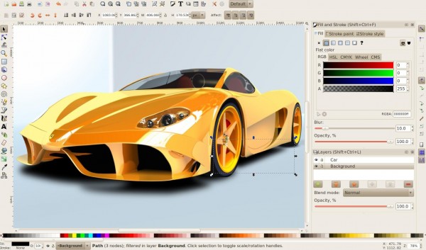 Inkscape на Windows 7